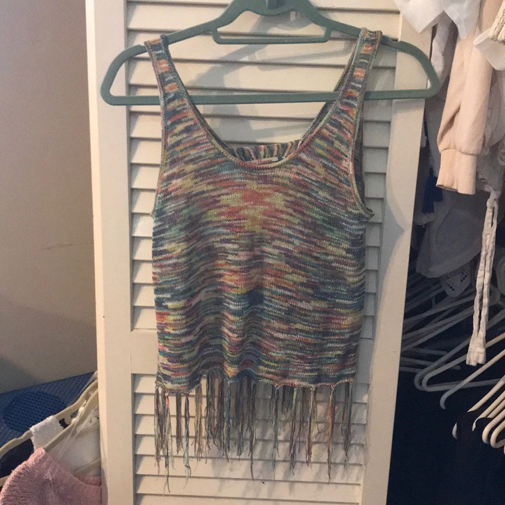 Knitted tank